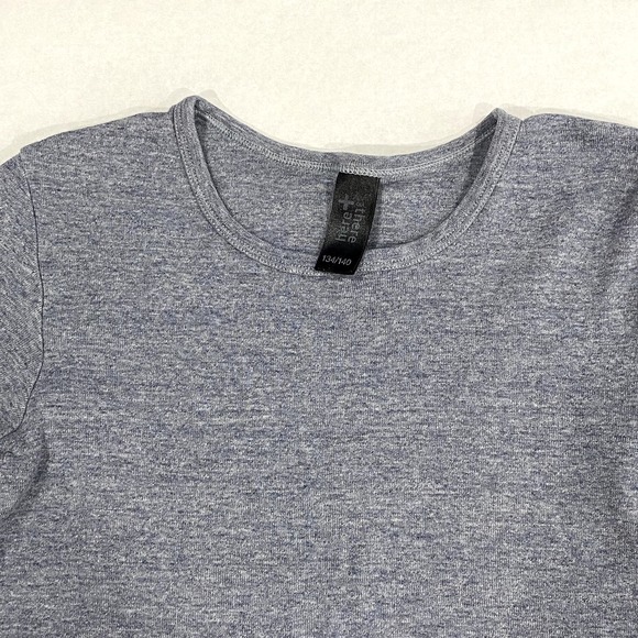 Gray Long Sleeve Shirt by Here + There Youth Girls Size 10 - Picture 3 of 8